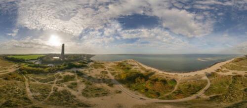 Luftaufnahme Naturerlebnisraum 'Dünenlandschaft' Laboe